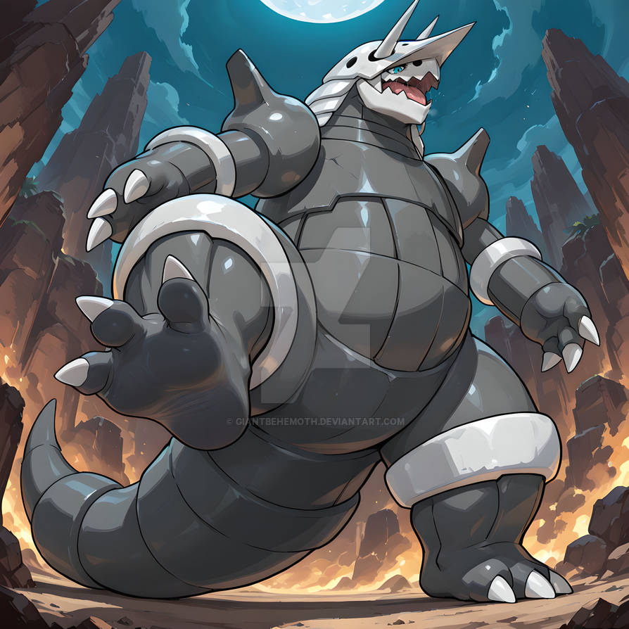 Aggron Build Aggron by GiantBehemoth on DeviantArt