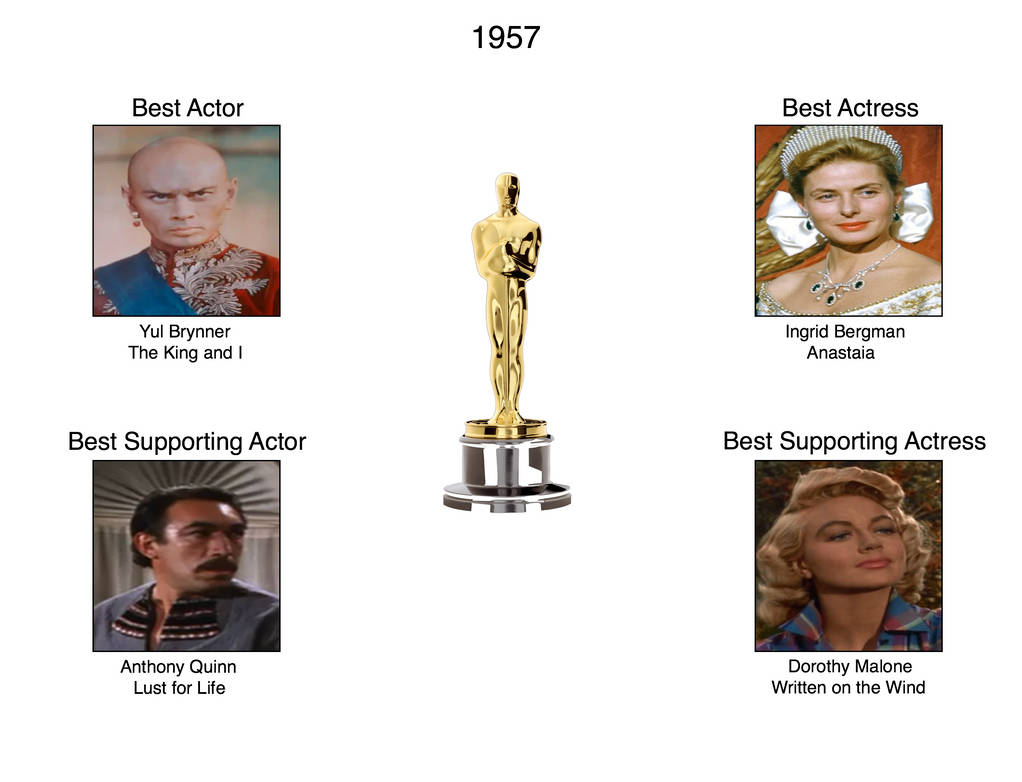 1957 Oscars by Disneydude15 on DeviantArt