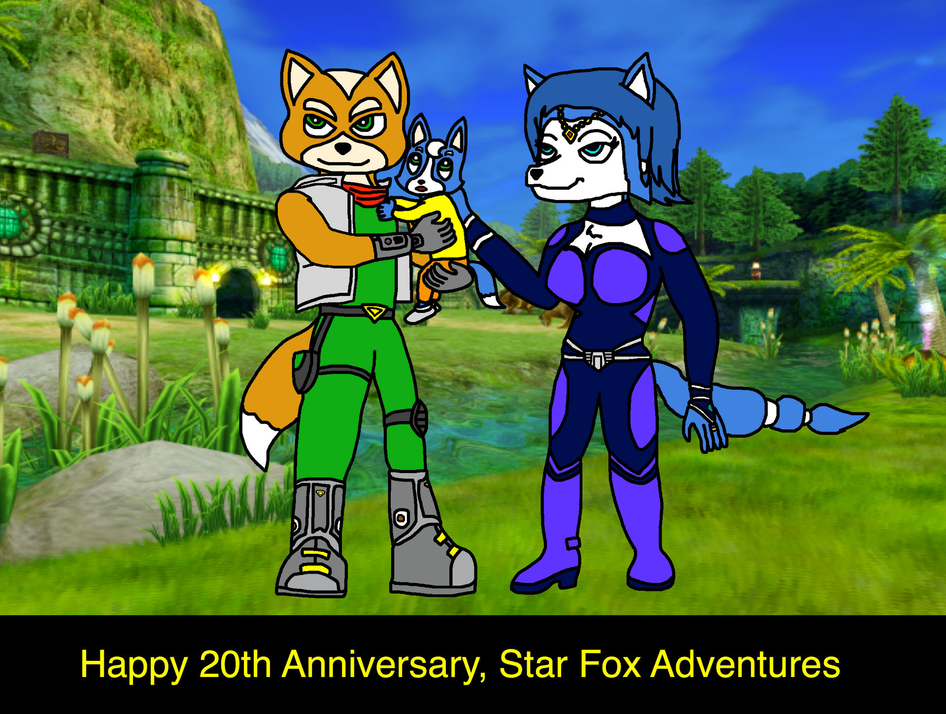 Star Fox Adventures 20th Anniversary 2 by Disneydude15 on DeviantArt