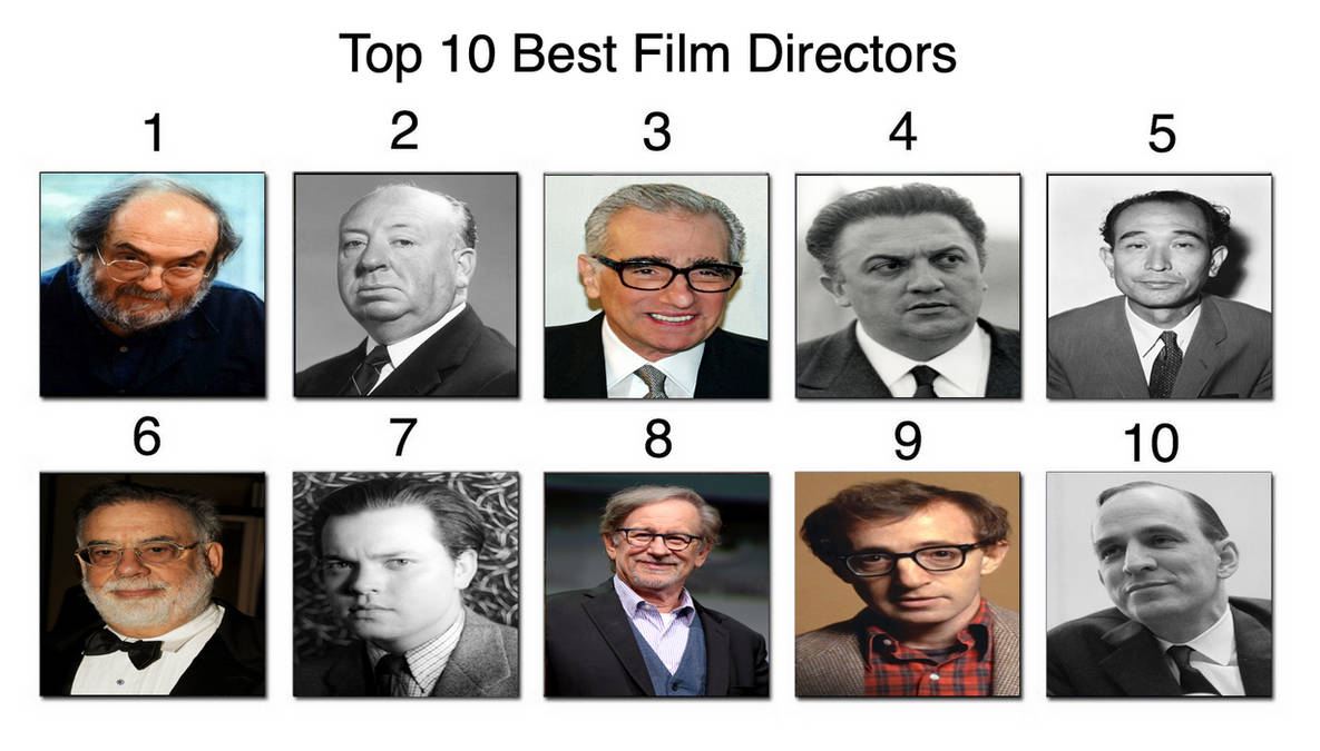 Director Names Top 10 Film Directors by Disneydude15 on DeviantArt