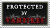 Protected by Vampires stamp by purgatori