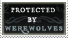 Protected by Werewolves stamp