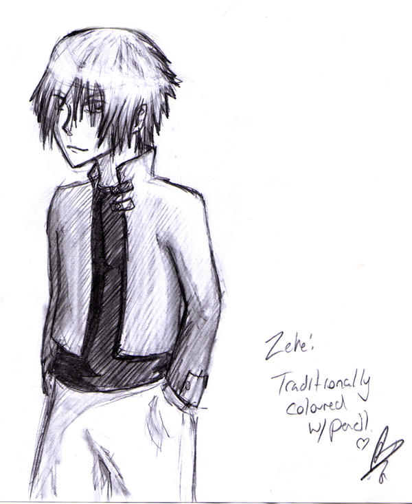 Zeke Pencil Shading Drawing By Atakino Zane On Deviantart