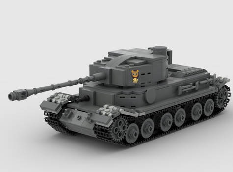 Lego Porsche Tiger Gup by estebanpoplawski on