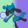 Riolu Colored Lineart 2