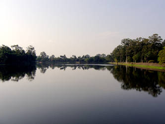 Reflections before Ankor Wat