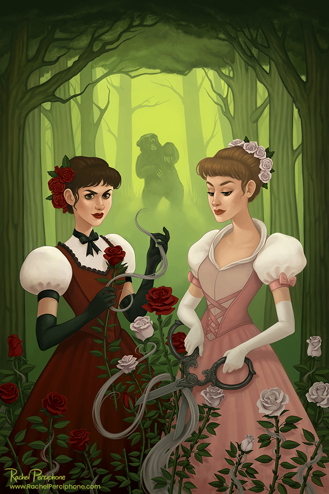 Snow White And Rose Red By Rachelperciphone On Deviantart