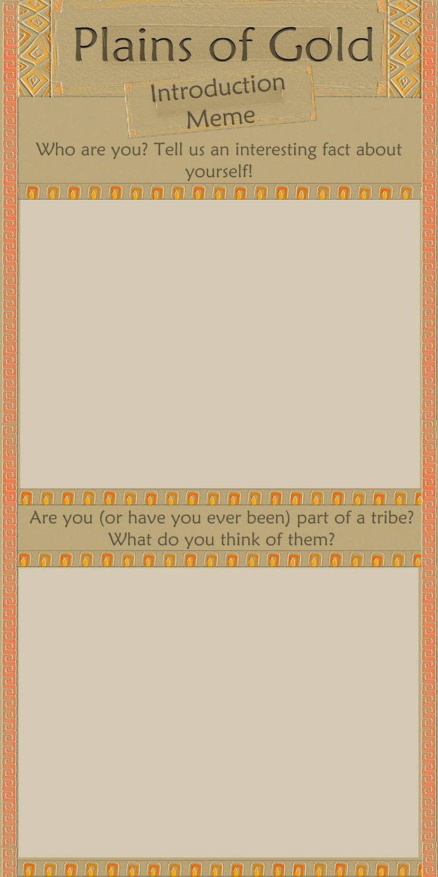 Meme || Introduction by Great-Cheetahs on DeviantArt