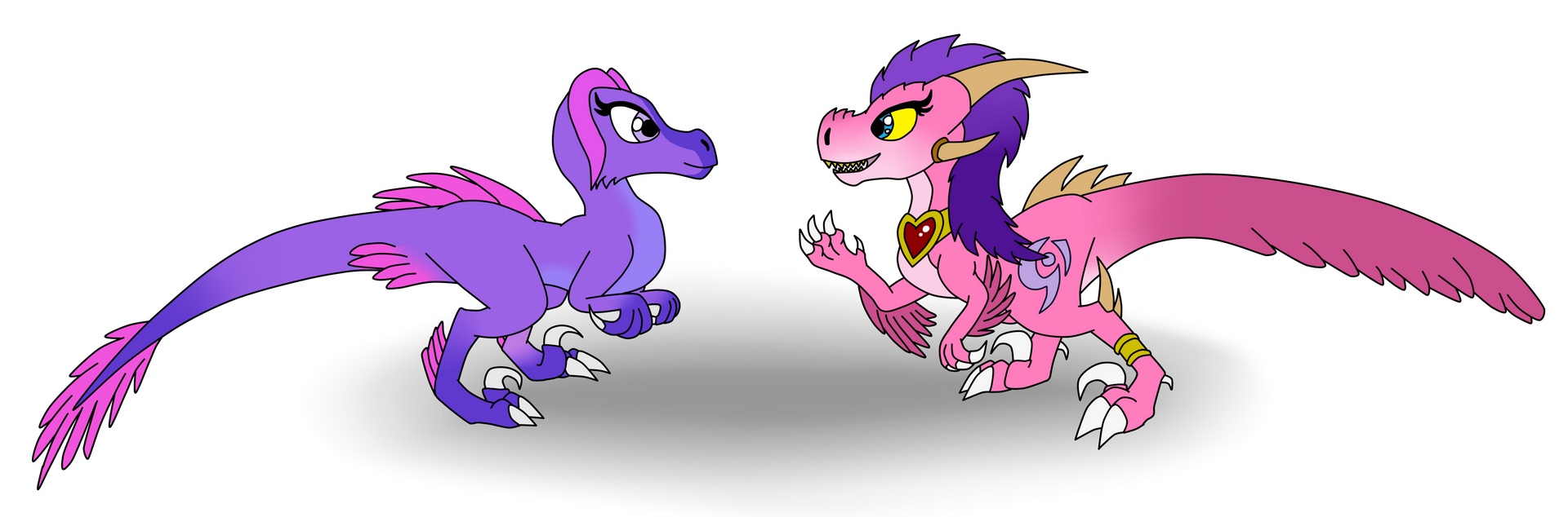 2 Female Raptors MauroRex4883 - Hobbyist, Digital Artist | DeviantArt