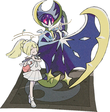 Lillie and Lunala Render