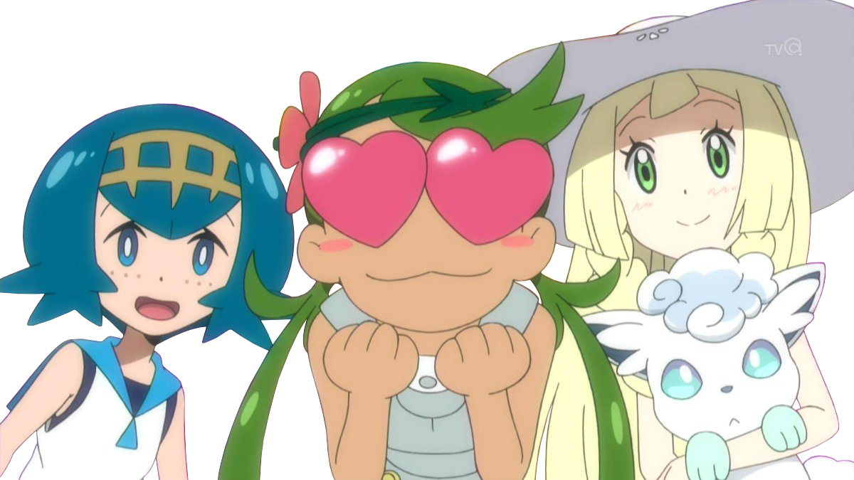 Lana, Mallow, and Lillie Render.