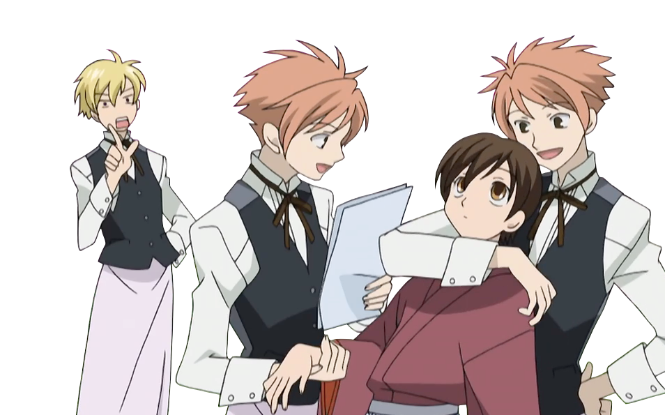 tamaki__haruhi__hikaru__and_ka tamaki__haruhi__hikaru__and_ka