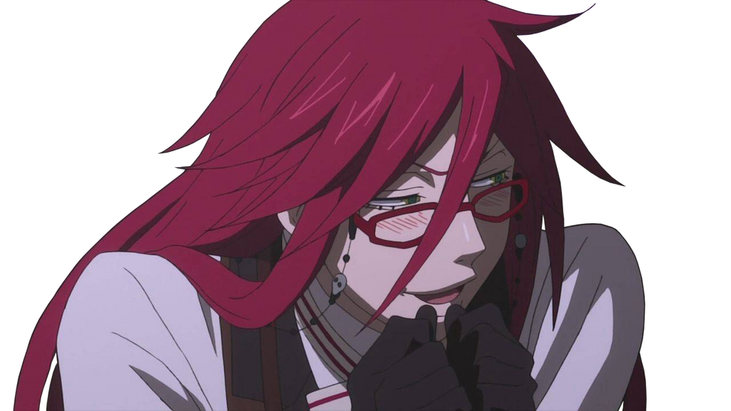 Grell Face Grell Sutcliff Render by AshleyTheSkitty on DeviantArt
