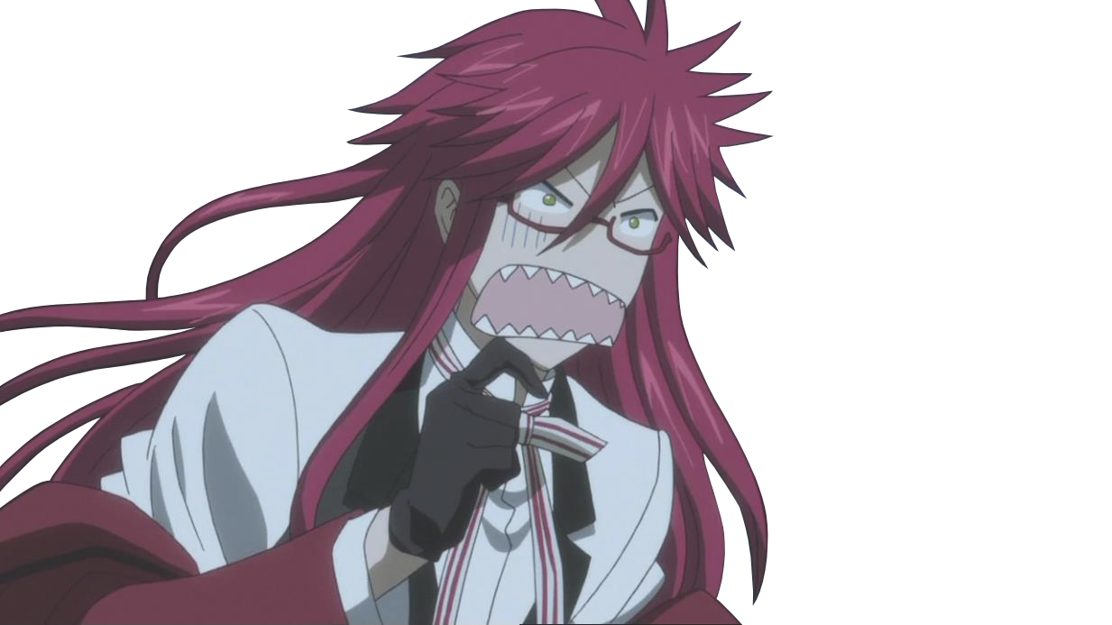 Grell Face Grell Sutcliff Render by AshleyTheSkitty on DeviantArt