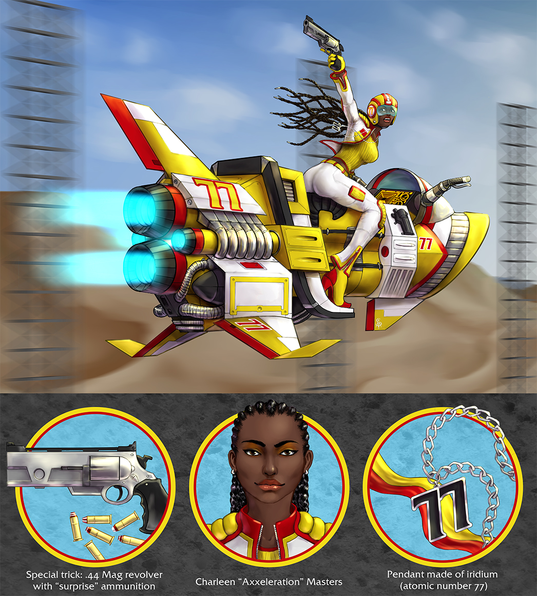 Radical Racer by Spacegryphon on DeviantArt