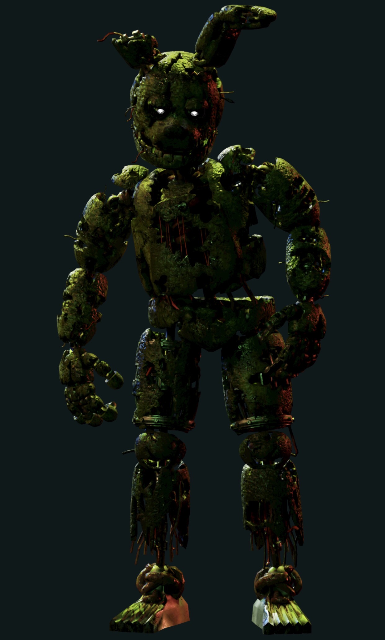Springtrap Ar Version Springtrap AR by Fredbaer83 on DeviantArt