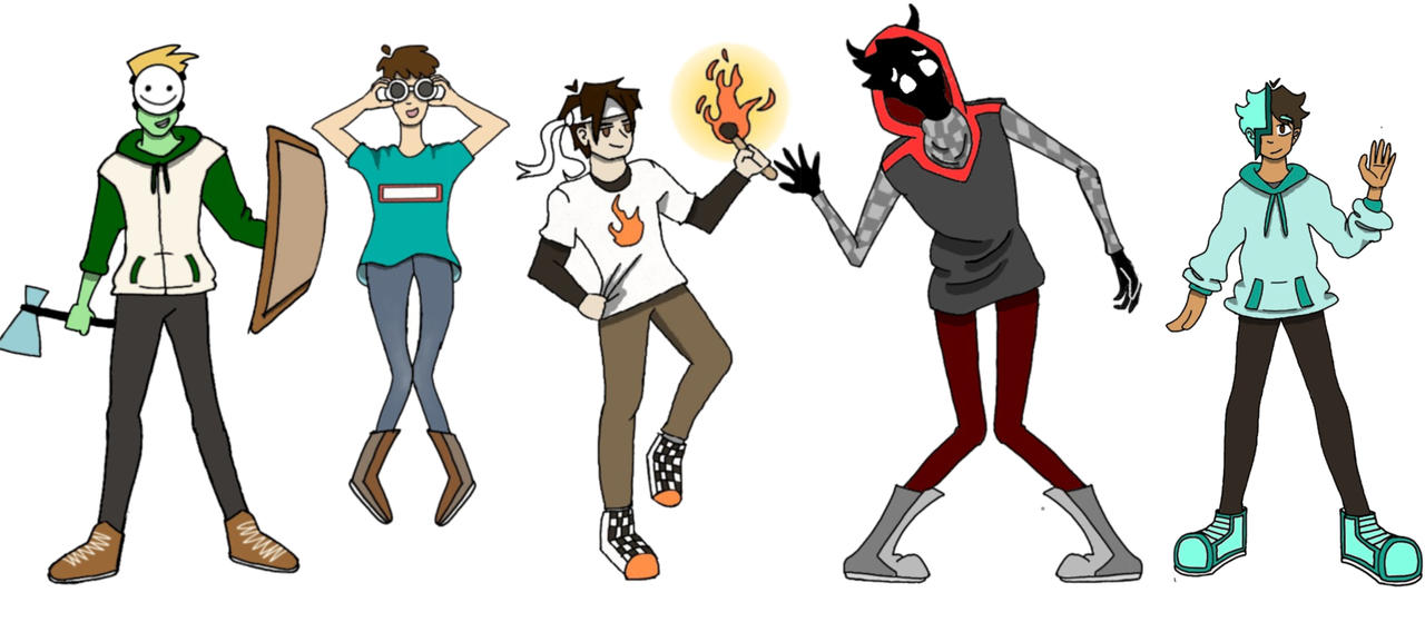 Png Example Dsmp DSMP Characters- Part 1 by ScribblezoidStudios on DeviantArt