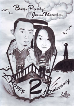 2nd Anniversary bayu prasetyo and joana marvelin