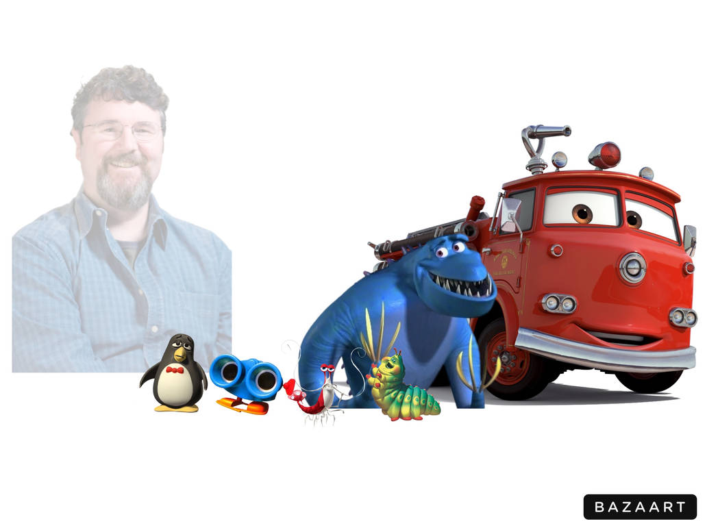 Joe Ranft Character Miss Joe Ranft by SerigneSeck on DeviantArt