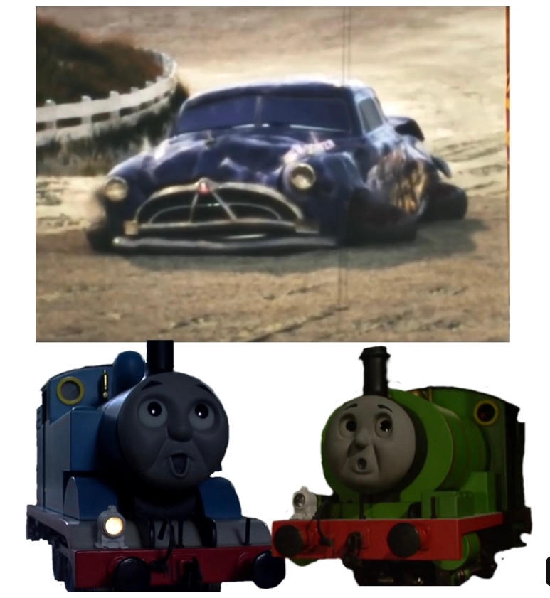 Doc Percy Thomas and Percy React To Doc Hudsons Crash by SerigneSeck on DeviantArt