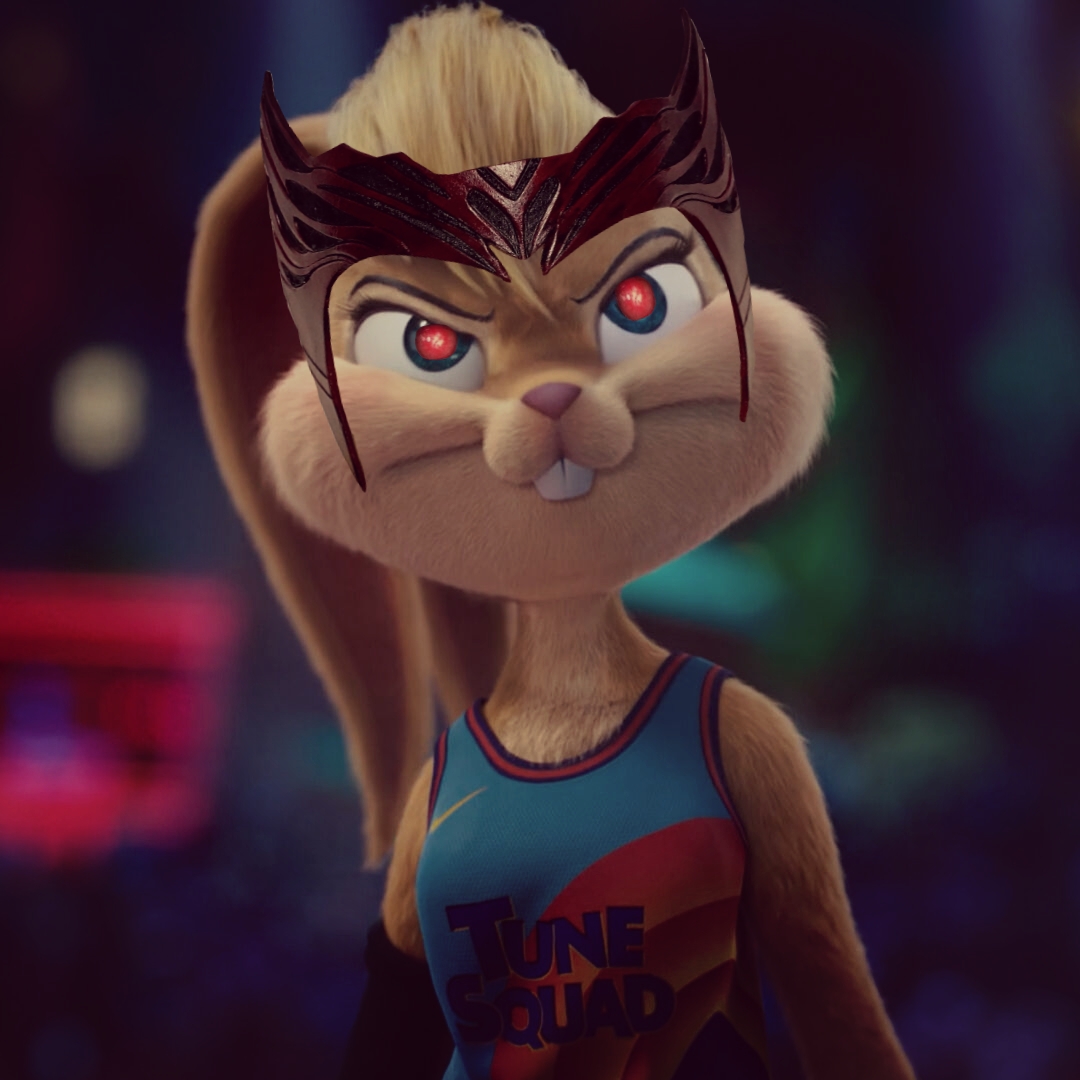 Lola Bunny as Wanda maximoff (Scarlet witch) by Sailormonfan on DeviantArt