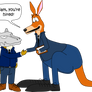Kangaroo hires Liam for Job Business (Gift Art)