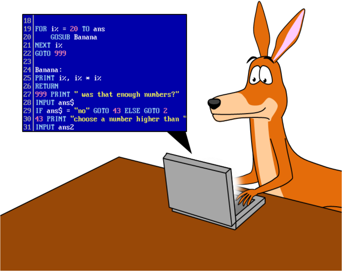 Kangaroo does Coding by ToonMaster2001 on DeviantArt Kangaroo does Coding by ToonMaster2001 on DeviantArt