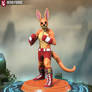 Boxing Kangaroo (HeroForge)