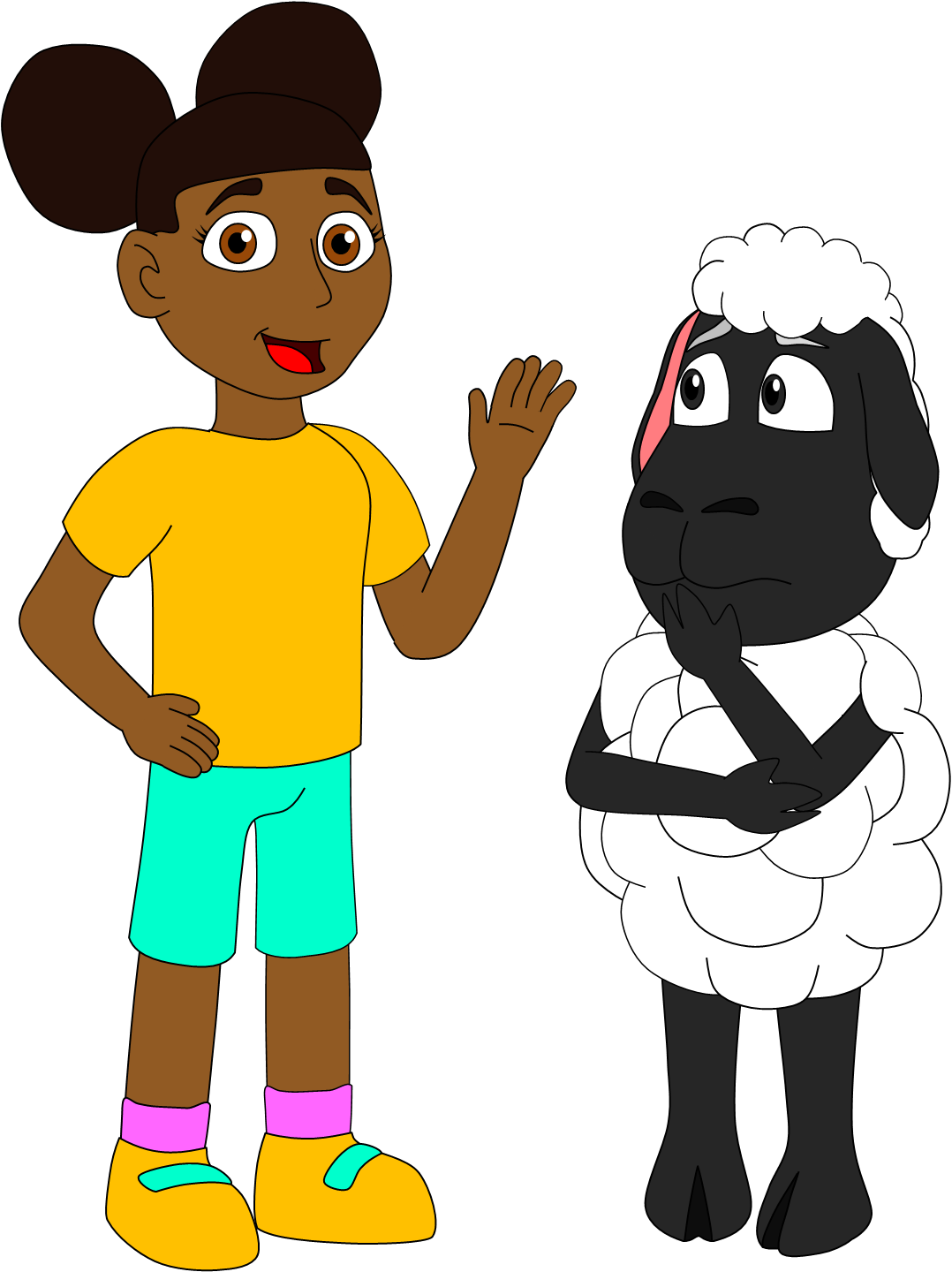 Wooly the Sheep ate Amanda the Adventurer by meghan12345 on DeviantArt