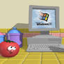 Larry installs Windows 98 on QWERTY (VT Render)