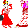 Lily and Fiona's Flamenco Dance (Commission)