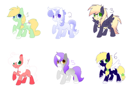 Cheap pony OC Adopts CLOSED