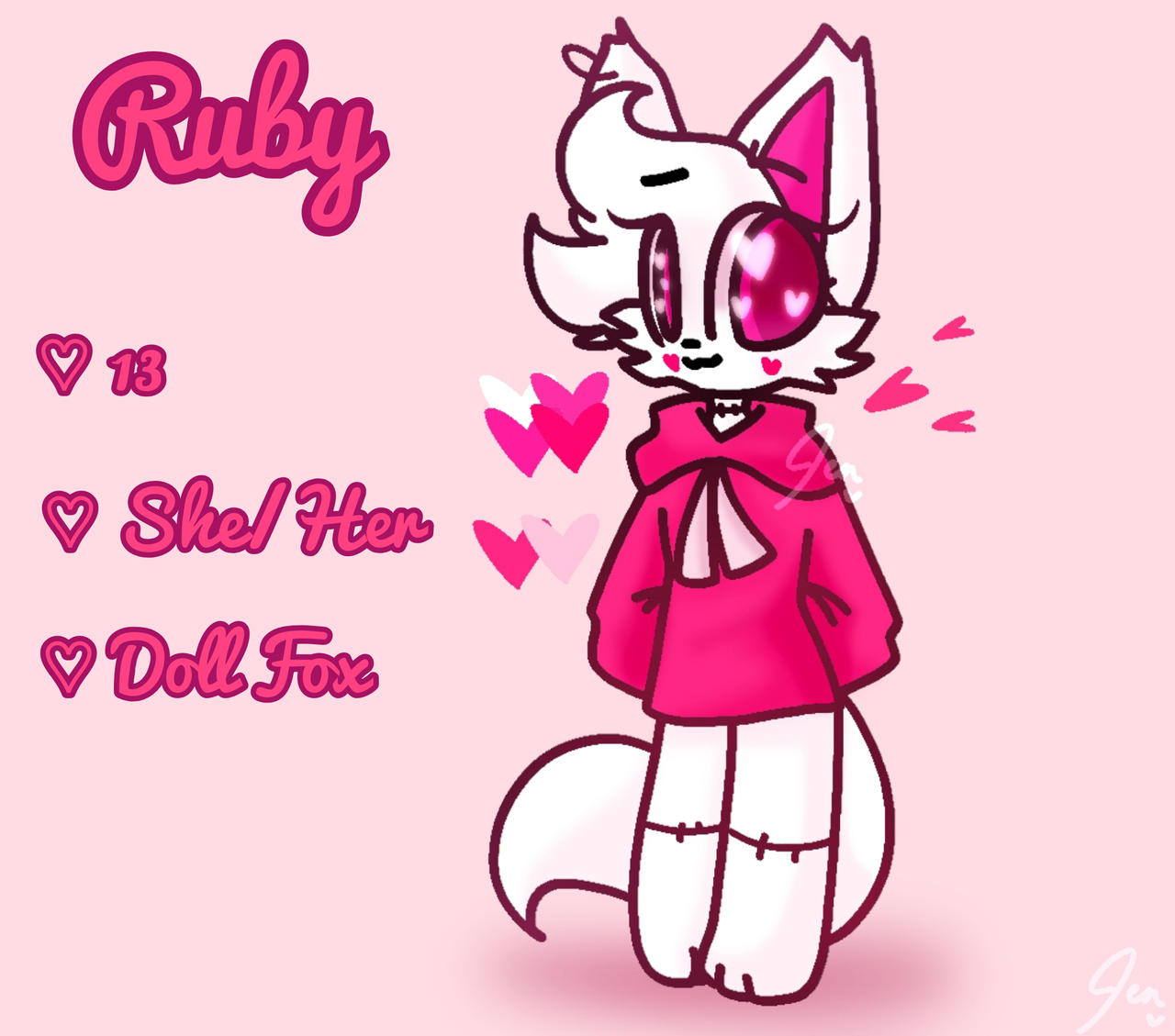 Ruby Fox ( Ref. 2021 ) by rubylove13 on DeviantArt