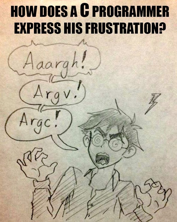 How Does a C Programmer Express His Frustration? by jlochoap on DeviantArt