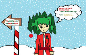 Christmas Tree anime dude