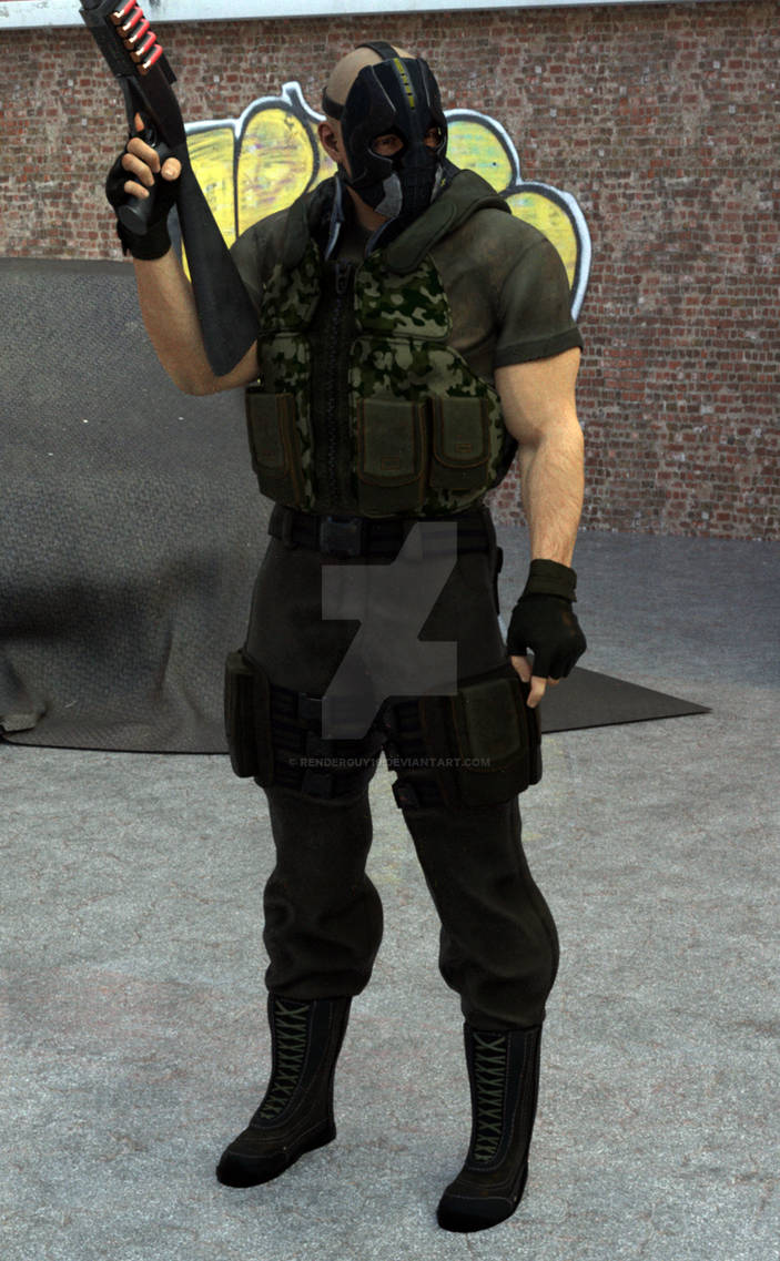 The Mercenary ver. 2 by RenderGuy19 on DeviantArt