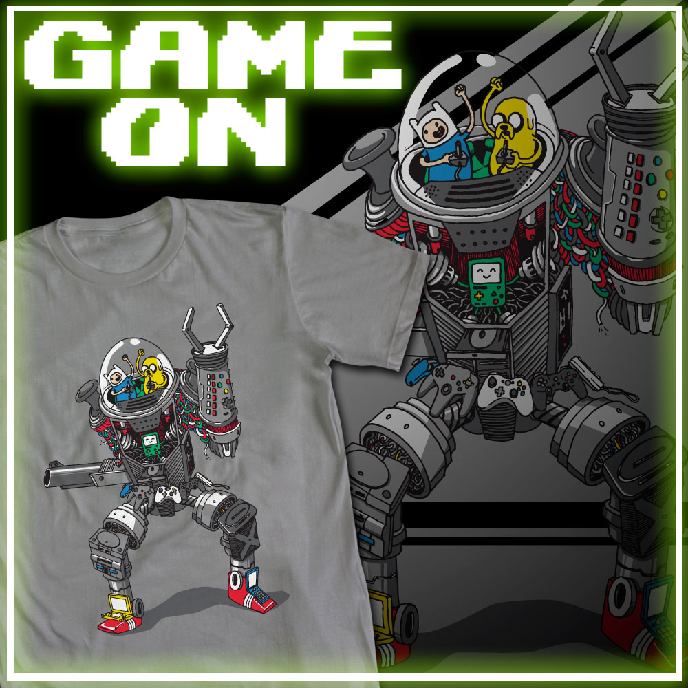 GAME ON (Adventure Time Tee)