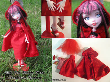 OOAK Monster High Repaint Little Red Riding Hood