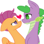 [Request] Spike and Scootalo