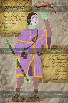 Commission - Grendel for Pantherdor