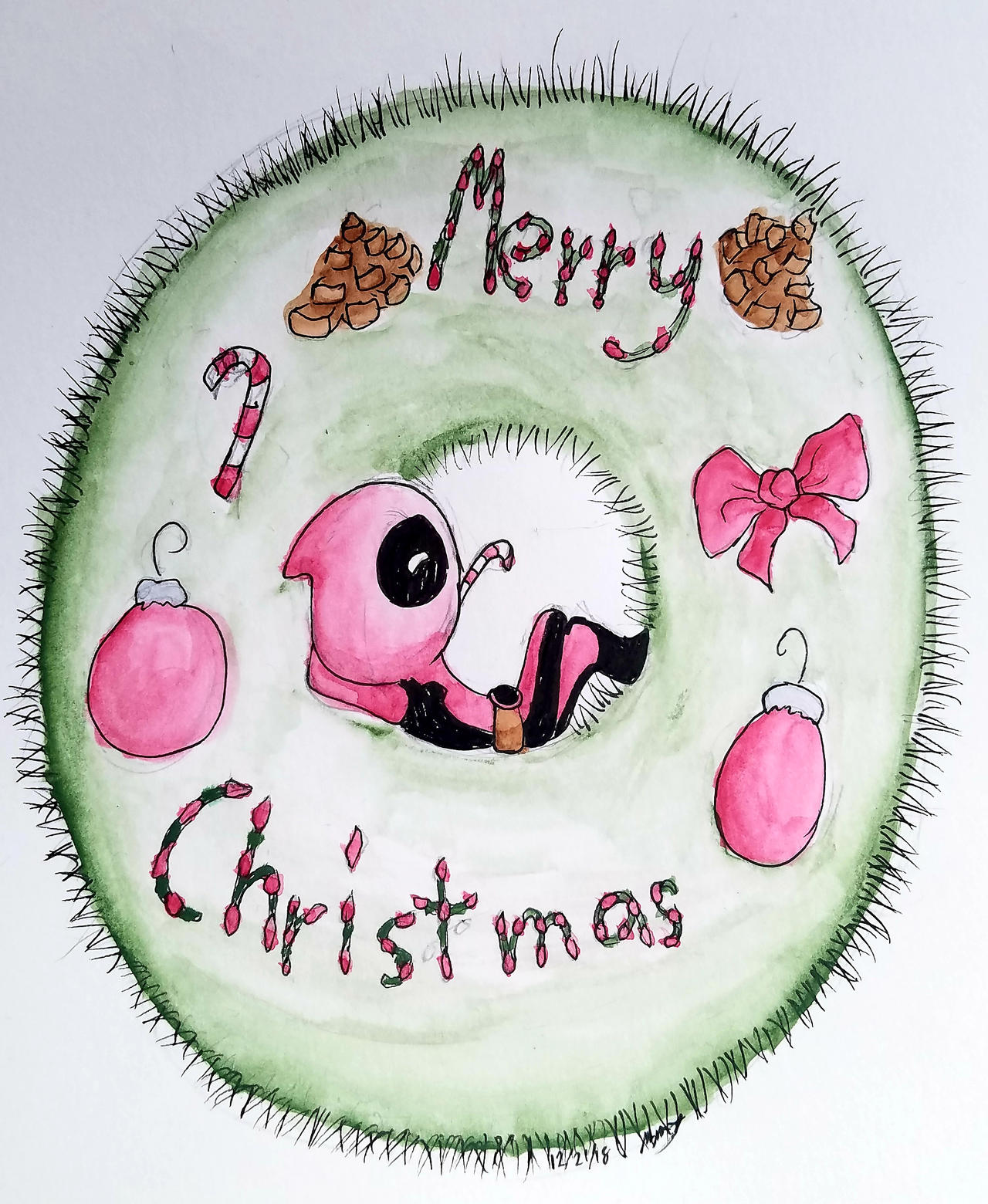Deadpool Holiday Card