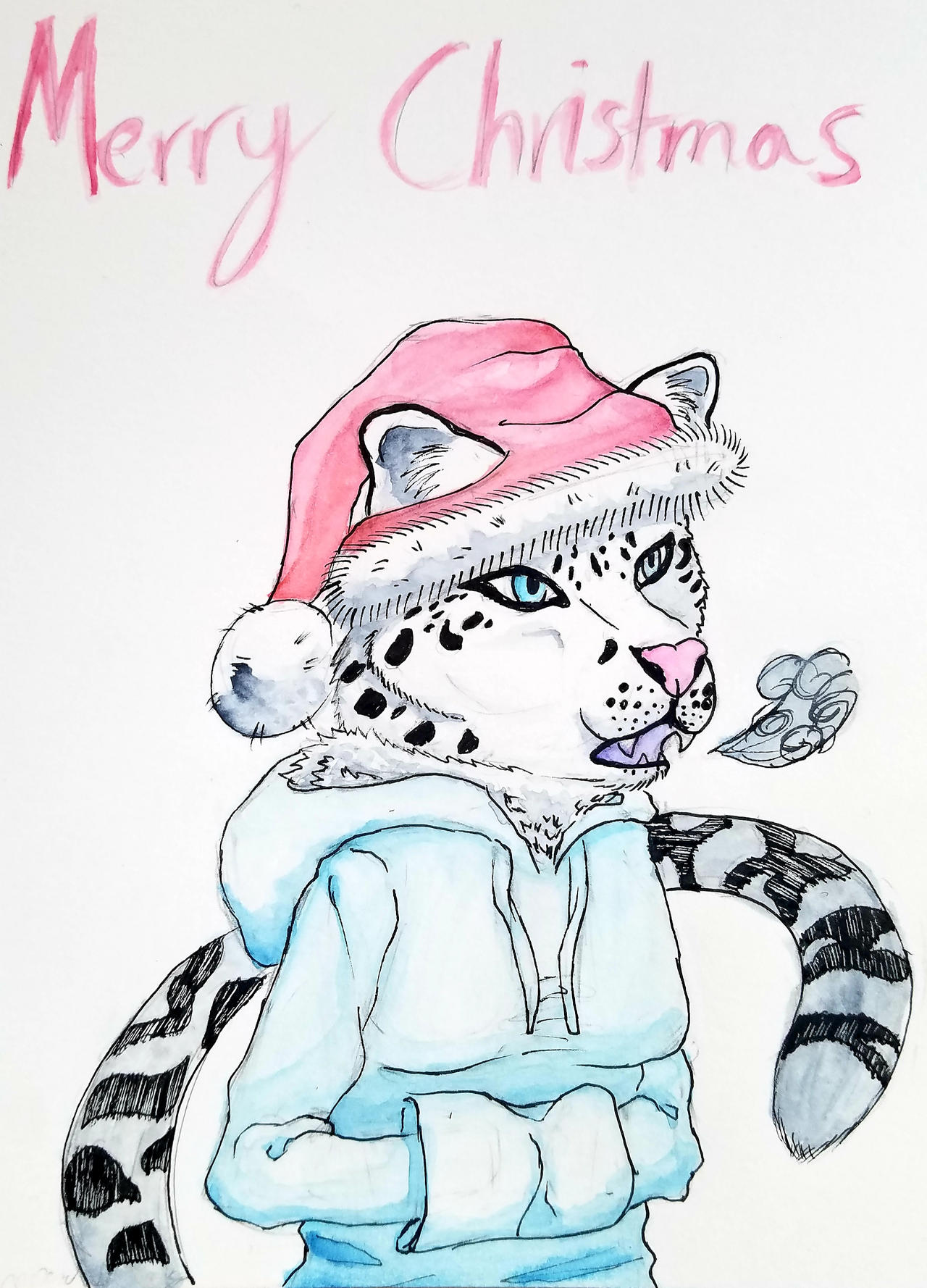 Fursona Holiday Card