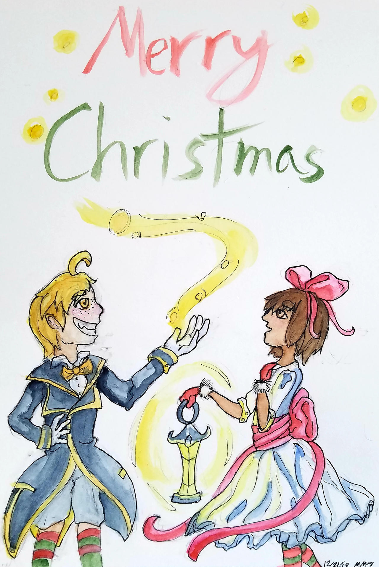 Holiday Card for WhimsyDrawing