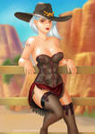 Ashe Lingerie version by SpicyBunnyArt