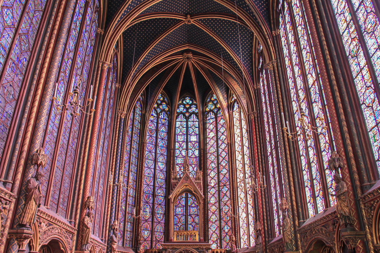 dreamy sainte chapelle