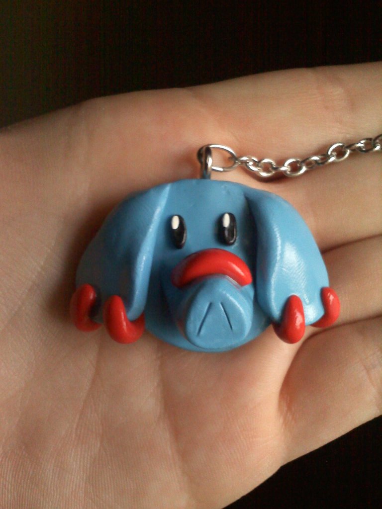 Clay Phanpy Keychain