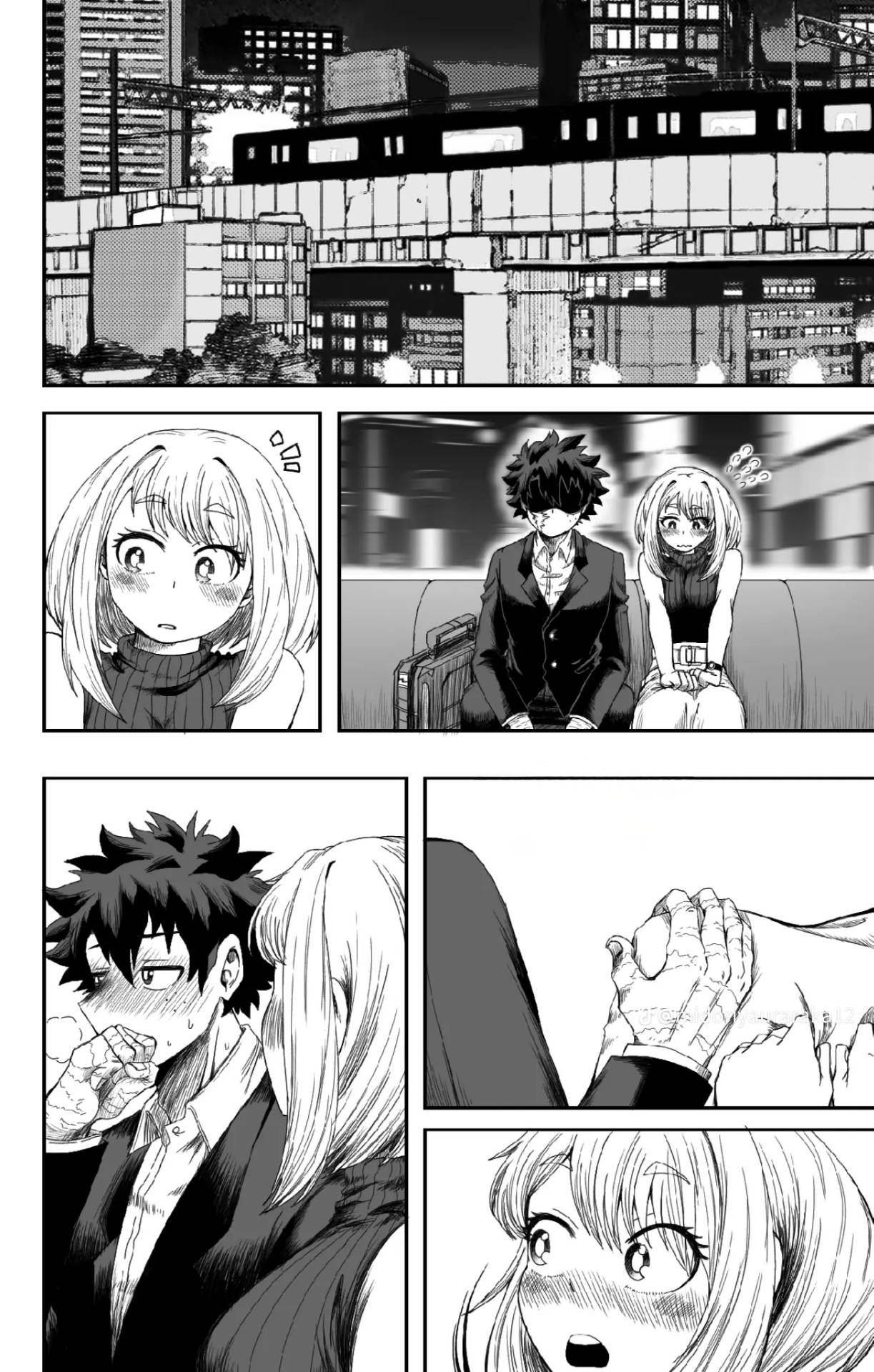 Mha Chapter 141 Deku x Uraraka by Mige3333 on DeviantArt