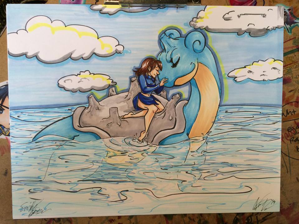 Lapras Pokemon Commission