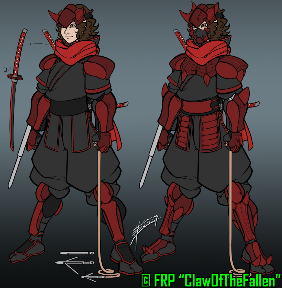 Ninja Robe Designs Ninja Dream Outfit (flats) 14-07-21d by ClawOfTheFallen on DeviantArt