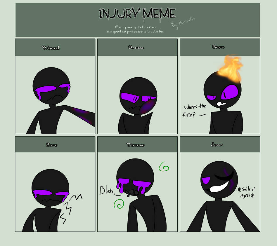 Reportlab Injury Meme Injured Meme by TheBlindEevee on DeviantArt